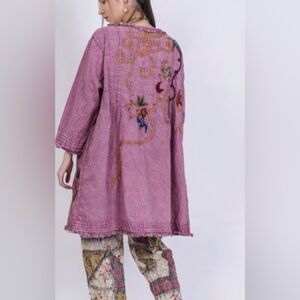 Bohemian Embroidered Purple jacket